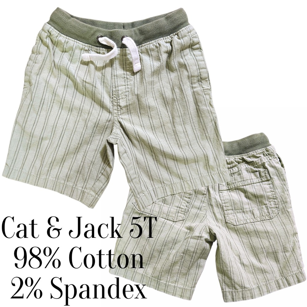 Boys 5/5T Summer Clothing Lot Cat & Jack Nike OshKosh Shorts Bundle - Picture 4 of 16